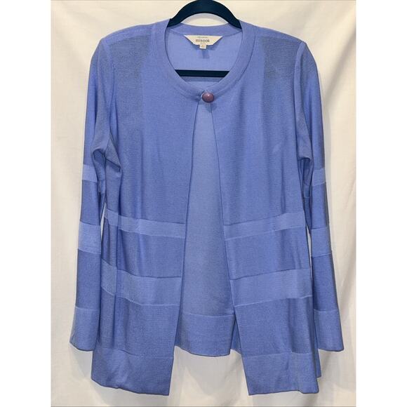 Exclusively Misook Women's Petite Large Cardigan Minimalist Capsule Wardrobe - Picture 1 of 12